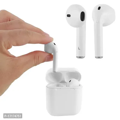 Buy I7S TWS DUAL BLUETOOTH EARPODS Bluetooth Headset White True