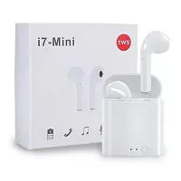 TWS-I12hte TWINS wireless Bluetooth earphone headphone with mic Headphones with flexibility, easy, simple, and automatic paired Studio Quality Sound-thumb2