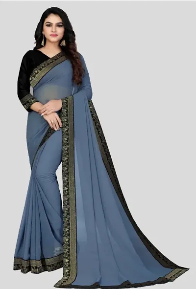 Attractive Georgette Self Pattern Bollywood Sarees