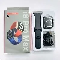 Edition I8 Pro Max All In One Series 8 Smart Watch With Fitness Tracker Heart Monitor Men Women Smartwatch Black-thumb3