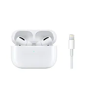 Airpod Pro With Wireless Charging Case Active Noise Cancellation Wireless Mobile Bluetooth 14 Hours Battery Backup Compatible With Android And Ios W-thumb2