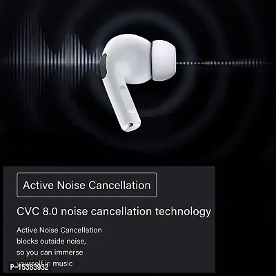 Air Pods Pro 2 Second Generation Anc Spatial Audio Features With Charging Case Bluetooth Headset Earbuds For Ios Android White True Wireless-thumb2