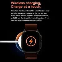 S8 Ultra Smartwatch with 2.05 HD Display, Bluetooth Calling Multiple Sports Modes, Multiple Watch Faces, Spo2 Monitoring  Heart rate monitoring, Call Notification, Bluetooth Camera-thumb2