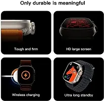 S8 Ultra Smartwatch with 2.05 HD Display, Bluetooth Calling Multiple Sports Modes, Multiple Watch Faces, Spo2 Monitoring  Heart rate monitoring, Call Notification, Bluetooth Camera-thumb4