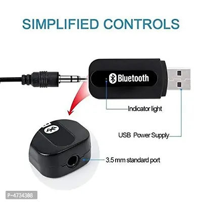 USB Bluetooth Audio Music Receiver Dongle Adapter Car Mobile Speaker-thumb2