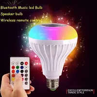 Intelligent Seven-Color Bluetooth Wireless With Remote Control Audio Bulb Bubble Lamp-thumb3