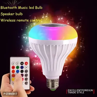 Intelligent Seven-Color Bluetooth Wireless With Remote Control Audio Bulb Bubble Lamp-thumb4