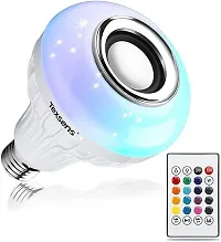 Intelligent Seven-Color Bluetooth Wireless With Remote Control Audio Bulb Bubble Lamp-thumb1