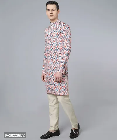 Fancy Cotton Kurtas For Men-thumb2