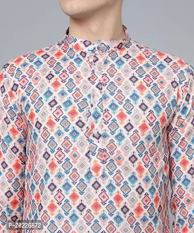 Fancy Cotton Kurtas For Men-thumb5