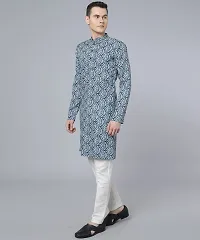 Fancy Cotton Kurtas For Men-thumb1