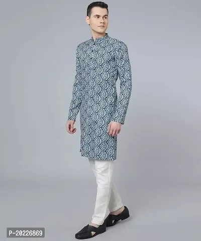 Fancy Cotton Kurtas For Men-thumb2