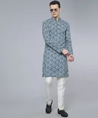 Fancy Cotton Kurtas For Men-thumb2