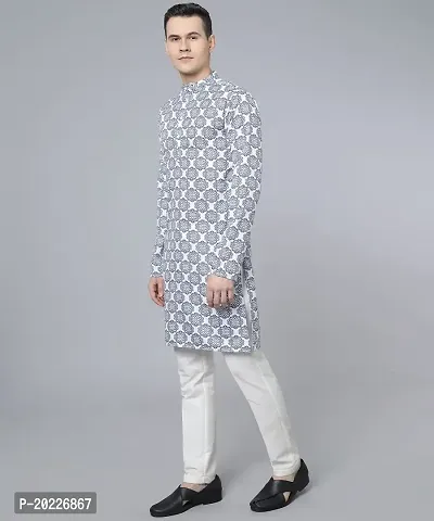 Fancy Cotton Kurtas For Men-thumb2