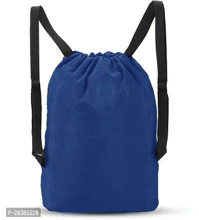 Beautiful Silver Cannon Backpack Drawstring Bags Suitable For Gym Sports Yoga With 19 L Storage Capacity-thumb4