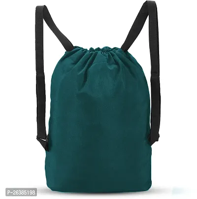 Beautiful Multicoloured Cannon Backpack Drawstring Bags Suitable For Gym Sports Yoga With 19 L Storage Capacity-thumb4