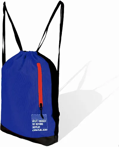 Beautiful Cannon Backpack Drawstring Bags Suitable For Gym Sports Yoga With 18 L Storage Capacity