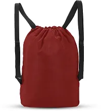 Beautiful Multicoloured Cannon Backpack Drawstring Bags Suitable For Gym Sports Yoga With 19 L Storage Capacity-thumb3