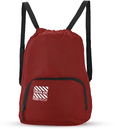 Beautiful Cannon Backpack Drawstring Bags Suitable For Gym Sports Yoga With 19 L Storage Capacity