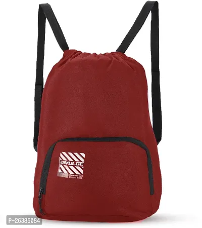 Beautiful Multicoloured Cannon Backpack Drawstring Bags Suitable For Gym Sports Yoga With 19 L Storage Capacity-thumb0