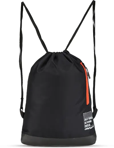 Beautiful Cannon Backpack Drawstring Bags Suitable For Gym Sports Yoga With 18 L Storage Capacity