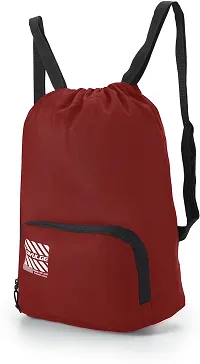 Beautiful Multicoloured Cannon Backpack Drawstring Bags Suitable For Gym Sports Yoga With 19 L Storage Capacity-thumb1