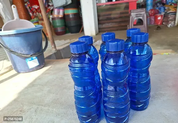 Essential Plastic Water Bottles- Pack Of 6