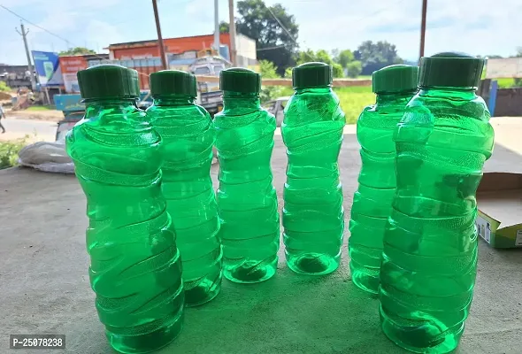 Essential Plastic Water Bottles- Pack Of 6