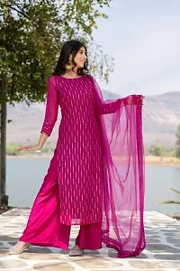 Fancy Georgette Kurta Set For Women-thumb2