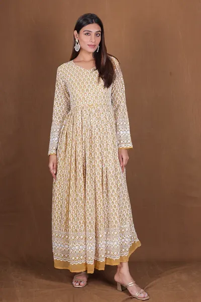 Indo-western Georgette Gown For Women