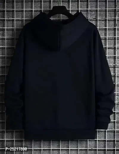 CALM DOWN Full Sleeve Printed Women Hoodie Sweatshirt (Small, BlackRed)-thumb2