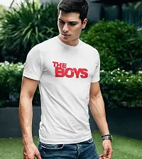 Calm Down Round Neck Oversized Printed TheBoys T-shirt for Men-thumb2
