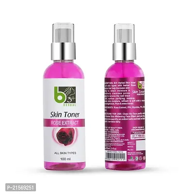 B3+ HERBAL_ ROSE SKIN TONER ROSE EXTRACT 100ML ALL SKIN TYPE-thumb0