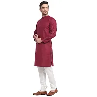 Banity Bey Cotton Blend Ethnic Straight Kurta for Men-thumb2