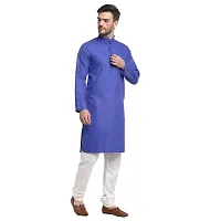 Banity Bey Cotton Blend Ethnic Straight Kurta for Men-thumb2