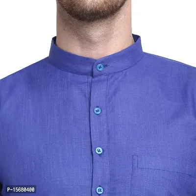 Banity Bey Cotton Blend Ethnic Straight Kurta for Men-thumb4