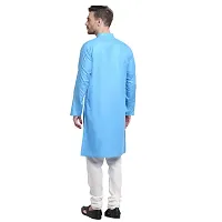 Banity Bey Cotton Blend Ethnic Straight Kurta for Men-thumb1