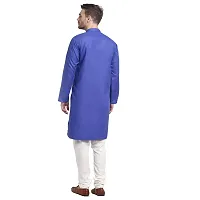 Banity Bey Cotton Blend Ethnic Straight Kurta for Men-thumb1