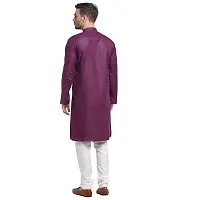 Banity Bey Cotton Blend Ethnic Straight Kurta for Men-thumb1