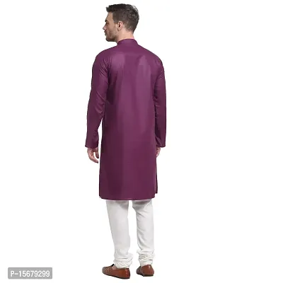 Banity Bey Cotton Blend Ethnic Straight Kurta for Men-thumb2