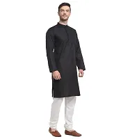 Banity Bey Cotton Blend Ethnic Straight Kurta for Men-thumb2