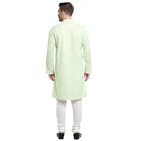 Banity Bey Cotton Blend Ethnic Straight Kurta for Men-thumb1