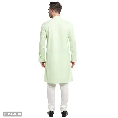 Banity Bey Cotton Blend Ethnic Straight Kurta for Men-thumb2