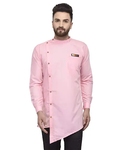 Banity Bey Men's Blend Regular Fit Kurta |Soft and Comfortable Kurta | Designer Kurta Special for Mens