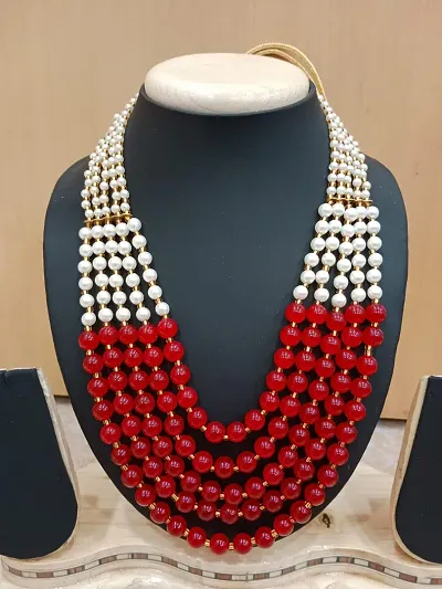 Trendy Pearl Necklace for Women and Girls