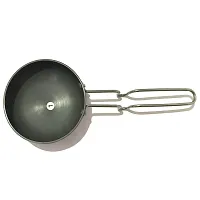 Aluminium Tadka Pan Mini Fry Pan Tadka Pan Dal Tadka Pan Chicken French Fries Spice Heating Pan Chowka Pan Kadai Vagariya for Cooking Purpose Hotel Home Restaurant-thumb1