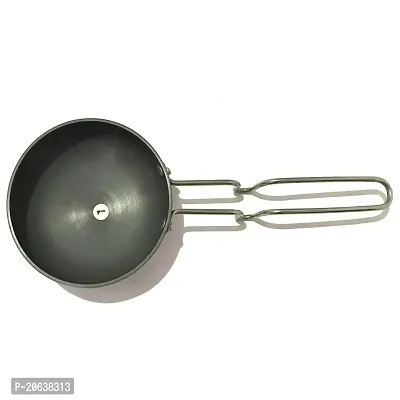 Aluminium Tadka Pan Mini Fry Pan Tadka Pan Dal Tadka Pan Chicken French Fries Spice Heating Pan Chowka Pan Kadai Vagariya for Cooking Purpose Hotel Home Restaurant-thumb2