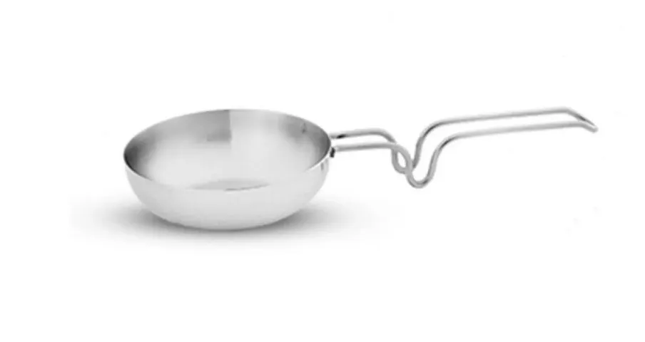 Useful Aluminum Tadka Kadhai With Steel Handle