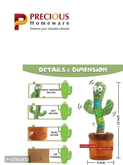 Precious Homeware Dancing Cactus-thumb2