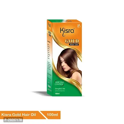 Gold Hair Oil for Frizz Control - 100ml - Pack Of 2-thumb2